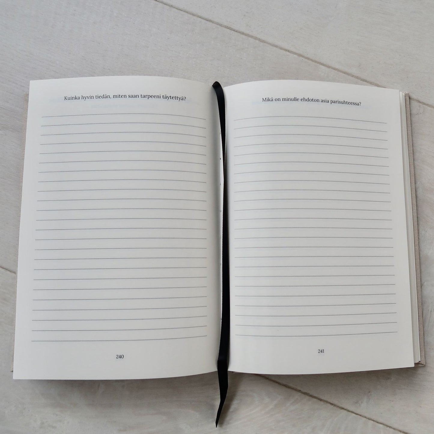 itsetutkiskelukirja harjoitukset ja journaling kehotteet