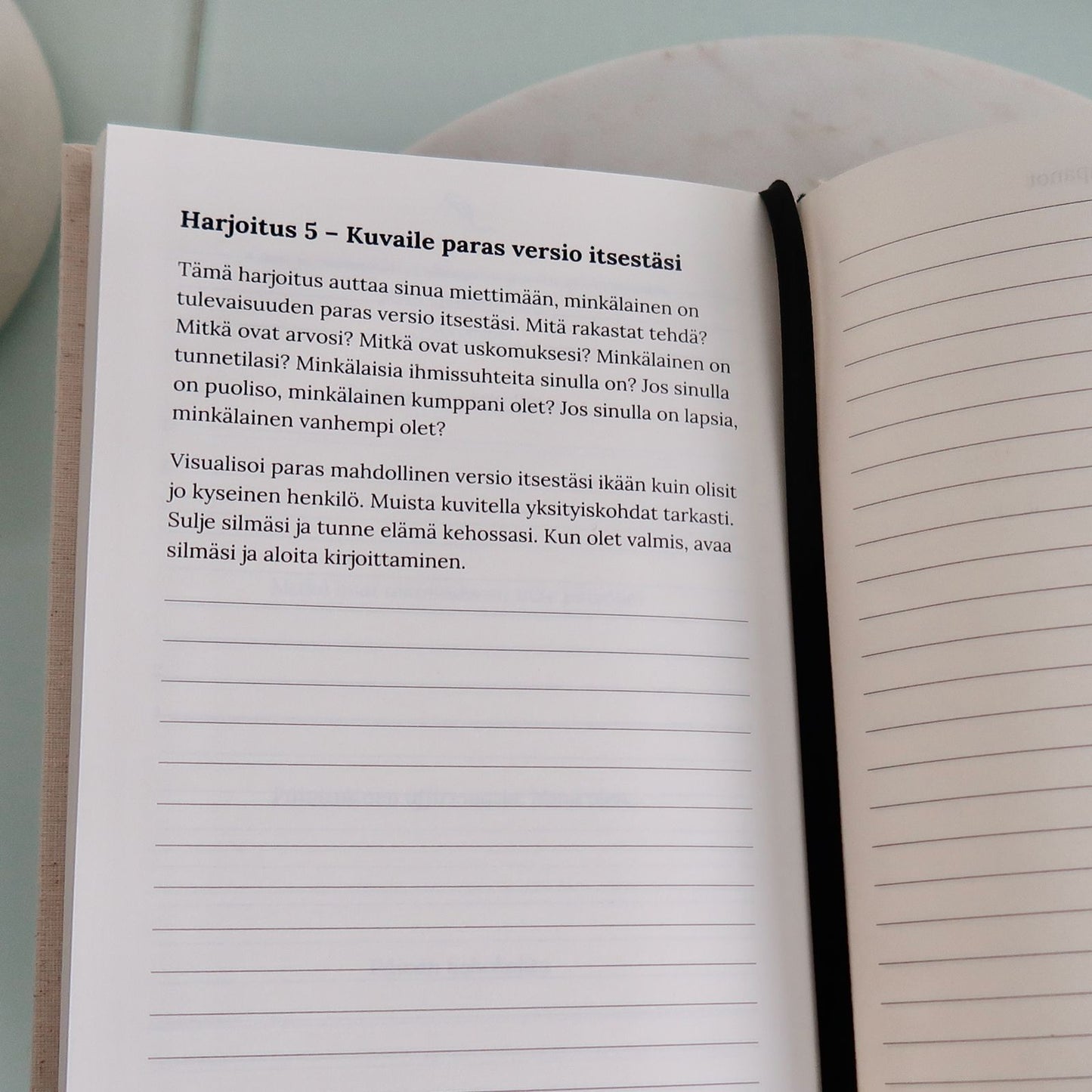 kiitollisuuspäiväkirja harjoitus